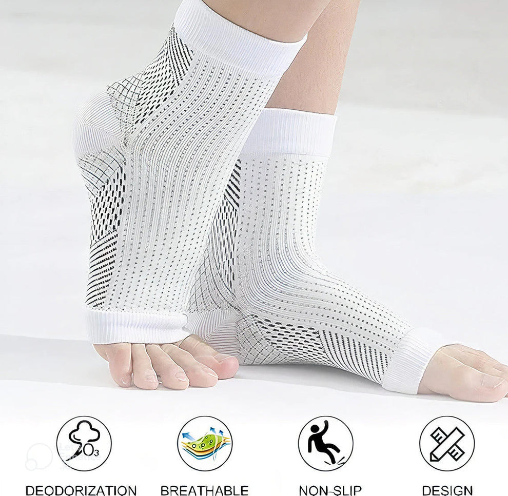 Neuro Compression Swelling/Pain Healing Socks ( Pack Of 2 )