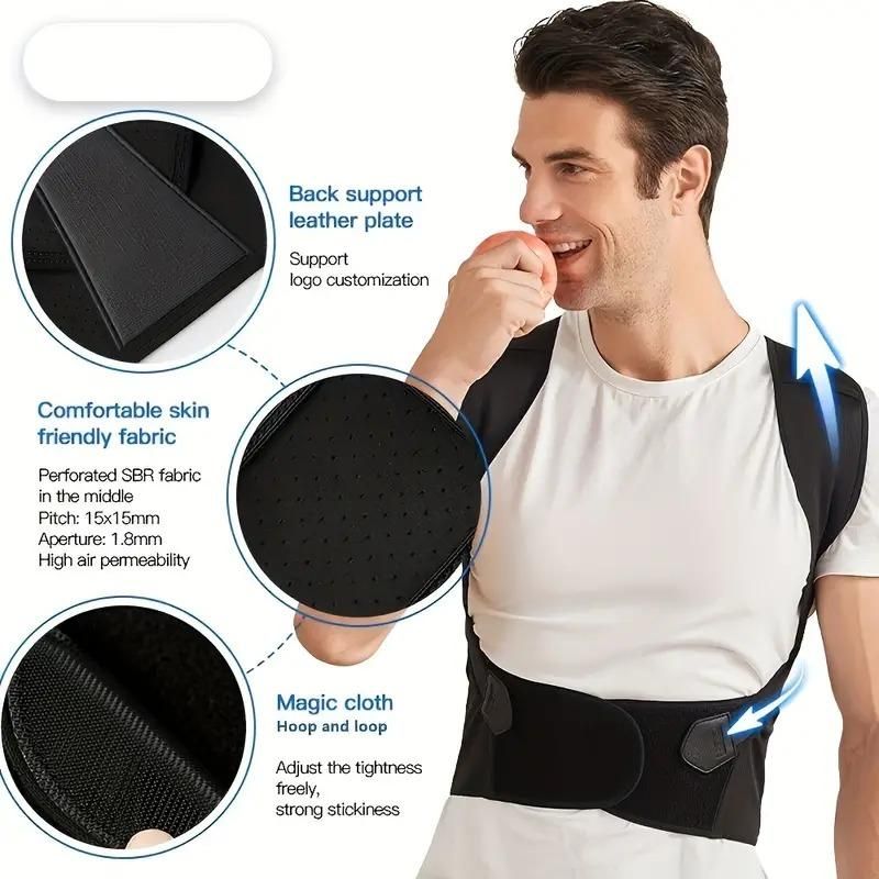 Adjustable Back Posture Corrector Back Pain Relief Belt