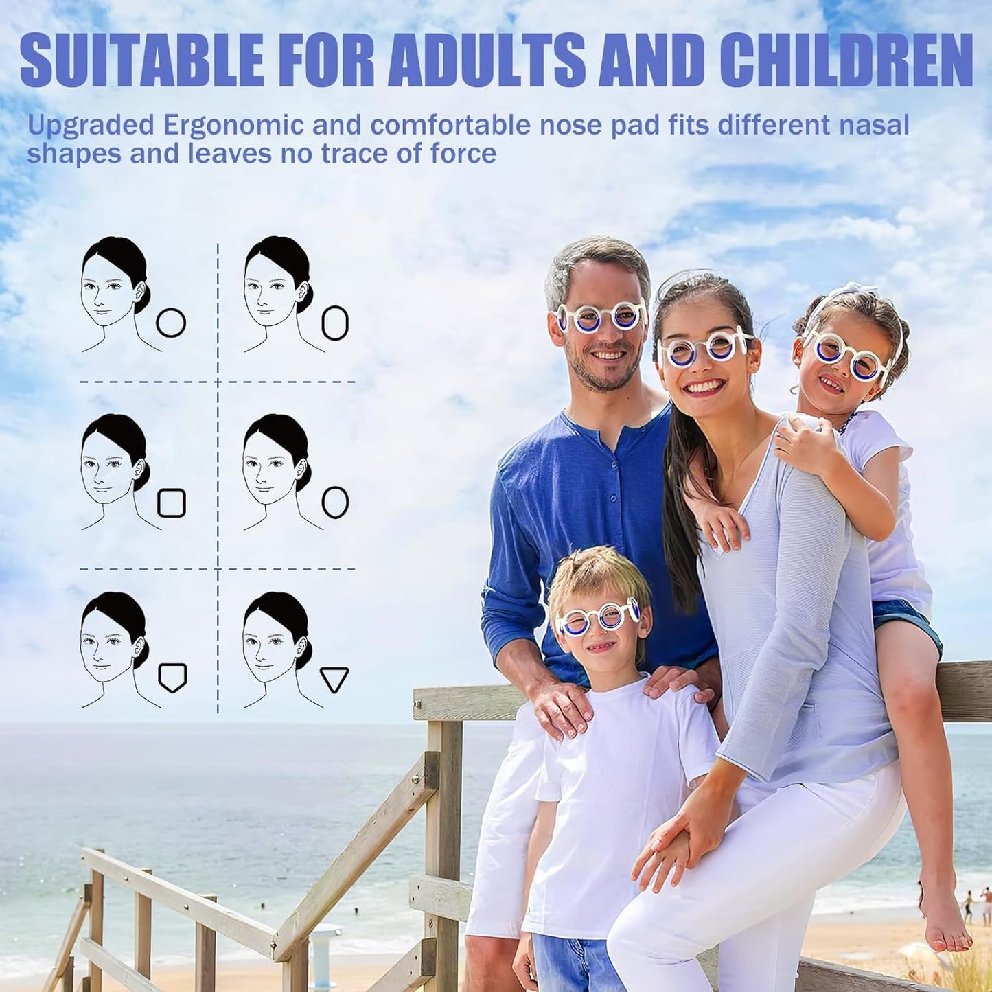 Motion Sickness Relief Glasses