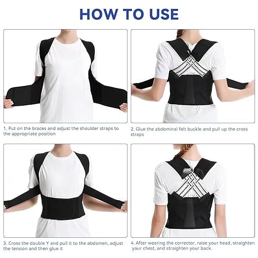 Adjustable Back Posture Corrector Back Pain Relief Belt