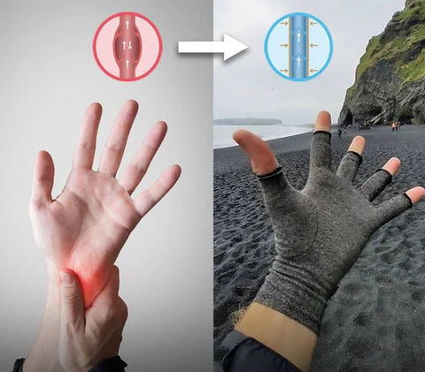 Bamboo Compression Gloves