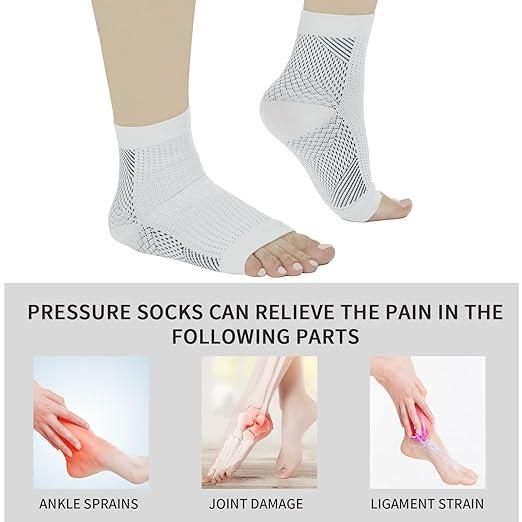 Neuro Compression Swelling/Pain Healing Socks ( Pack Of 2 )